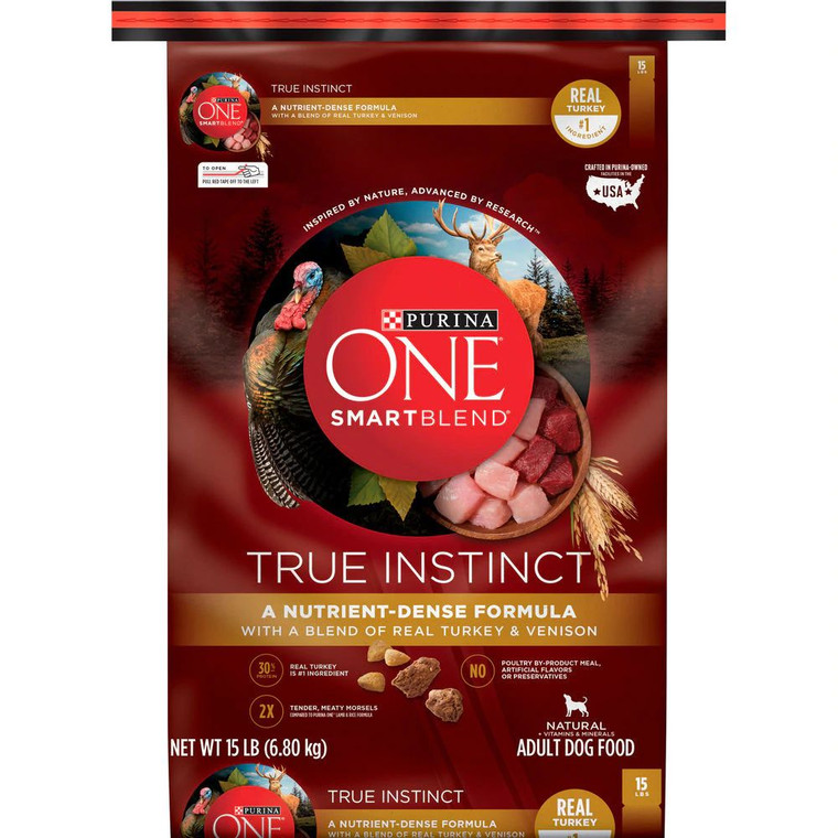 Purina ONE True Instinct Turkey & Venison -- 12.5 lbs