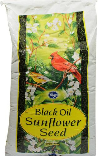 Kroger Black Oil Sunflower Seed for Bird Feeding -- 40 lbs