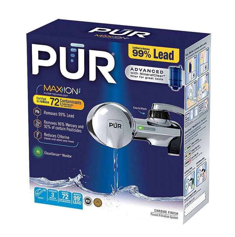 Pur Maxion Filter Technology Faucet Filtration System -- 1 Pack