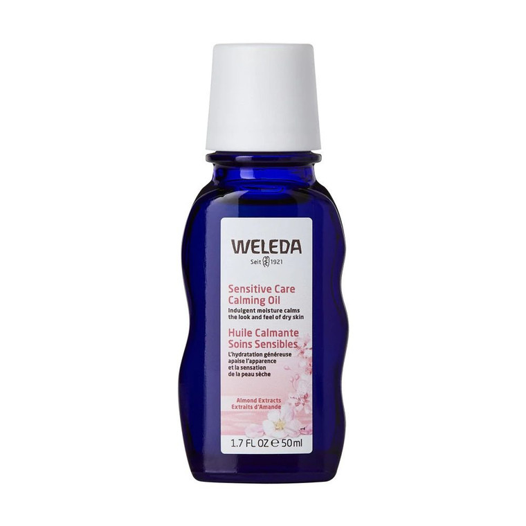 Weleda Sensitive Care Calming Oil Almond Oil Concentrate -- 1.7 fl oz