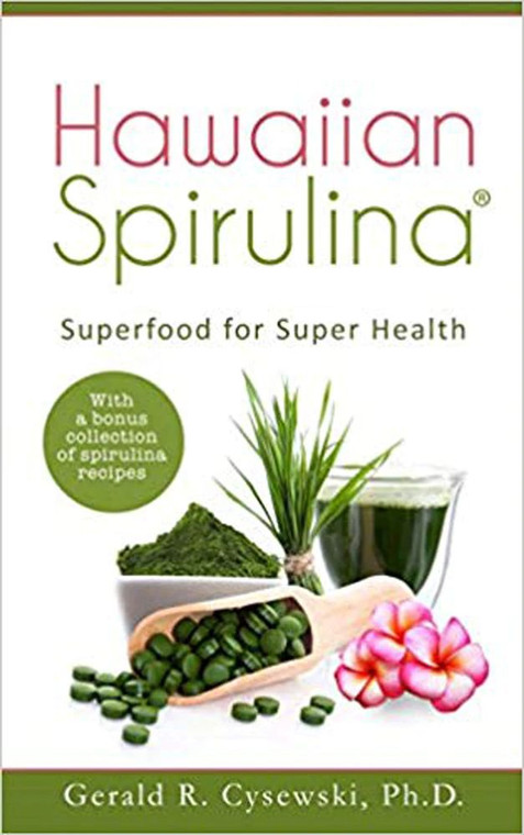 3 PACK of Nutrex Hawaii Hawaiian Spirulina Book - Superfood for Super Health by Gerald Cysewski PhD -- 1 Book