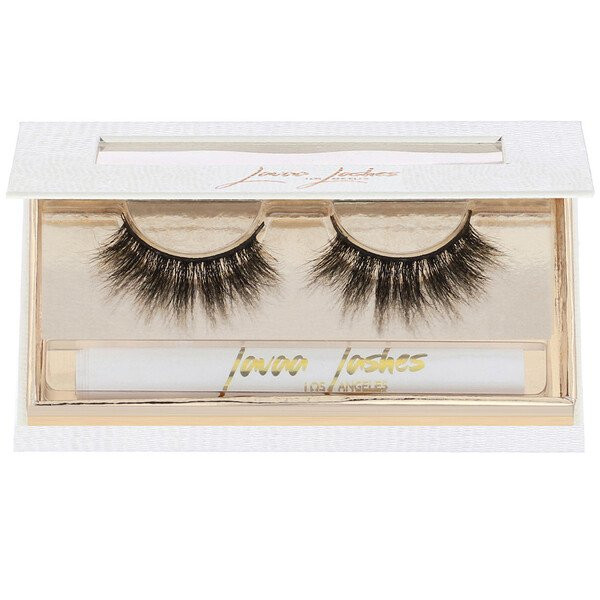 Lavaa Lashes, Angelic, 3D Mink False Eyelashes, 1 Pair