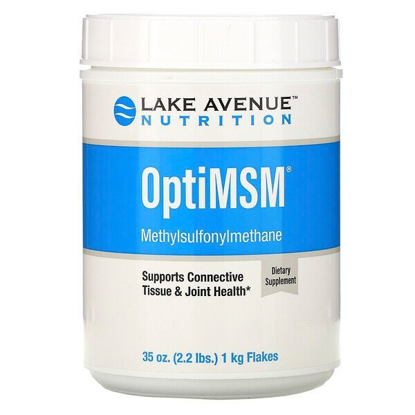 Lake Avenue Nutrition, OptiMSM Flakes, 35 oz (2.2 lbs.) 1 kg
