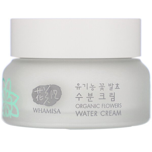 Whamisa, Organic Flowers, Water Cream, 1.7 fl oz (51 ml)