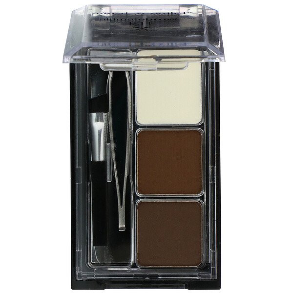 3 PACK OF Wet n Wild, Ultimate Brow Set, Dark Brown, 0.09 oz (2.5 g)