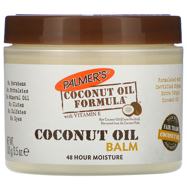 3 PACK OF Palmers, Coconut Oil Formula, Coconut Oil Balm, 3.5 oz (100 g)