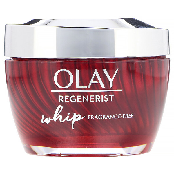 Olay, Regenerist Whip, Active Moisturizer, Fragrance-Free, 1.7 oz (48 g)