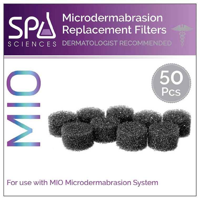 3 PACK OF Spa Sciences MIO Microdermabrasion Replacement Filters -- 50 Filters