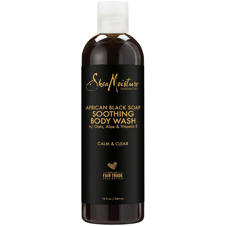 SheaMoisture, African Black Soap, Soothing Body Wash, 13 fl oz (384 ml),SheaMoisture, African Black Soap, Soothing Body Wash, 13 fl oz (384 ml)