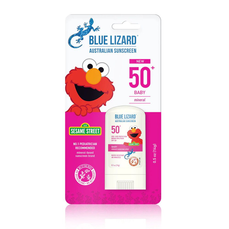 3 PACK OF Blue Lizard Australian Baby Sunscreen Stick SPF 50 -- 0.5 oz