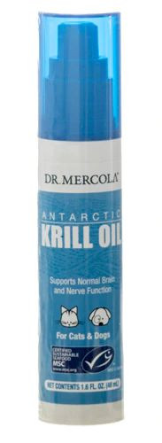 Dr. Mercola Krill Oil Pump for Cats & Dogs -- 1.6 fl oz