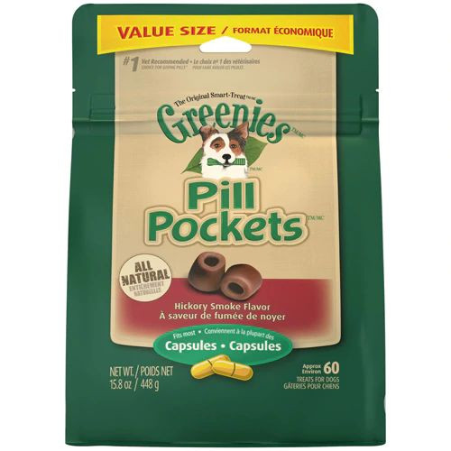 Greenies Pill PocketTreats Hickory Smoke -- 15.8 oz