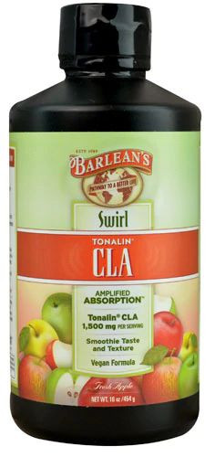 Barleans Tonalin CLA Swirl Fresh Apple -- 1500 mg - 16 fl oz