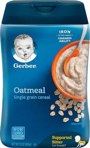 3 PACK of Gerber Oatmeal Cereal -- 16 oz