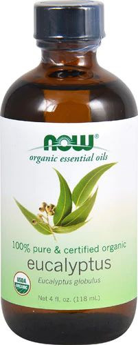 NOW Foods Organic Essential Oils Eucalyptus Oil -- 4 fl oz