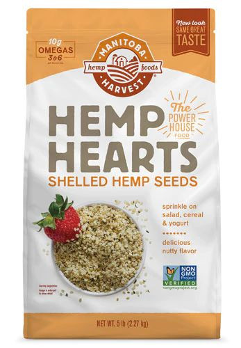 Manitoba Harvest Hemp Hearts Raw Shelled Hemp Seeds -- 5 lb