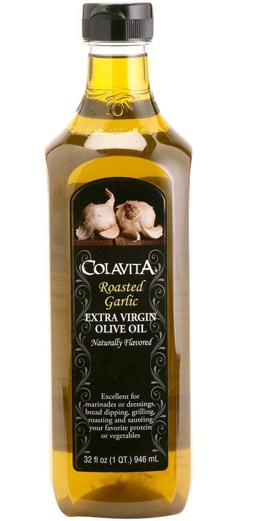 Colavita Extra Virgin Olive Oil Roasted Garlic -- 32 fl oz