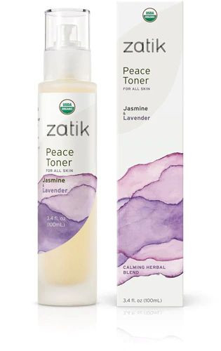 Zatik Peace Facial Toner, Jasmine & Lavender -- 3.4 fl oz