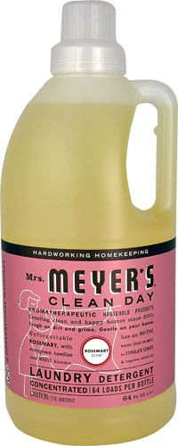 Mrs. Meyers Clean Day Laundry Detergent Rosemary -- 64 Flakes