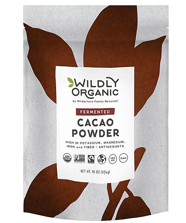 Wildly Organic Fermented Cacao Powder -- 16 oz
