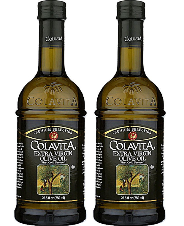 Colavita Premium Selection Extra Virgin Olive Oil -- 25.5 fl oz Each / Pack of 2