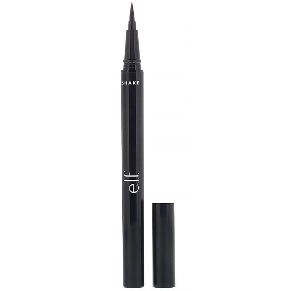 3 PACK of E.L.F., H2O Proof Eyeliner Pen, Jet Black, 0.02 fl oz (0.7 ml)