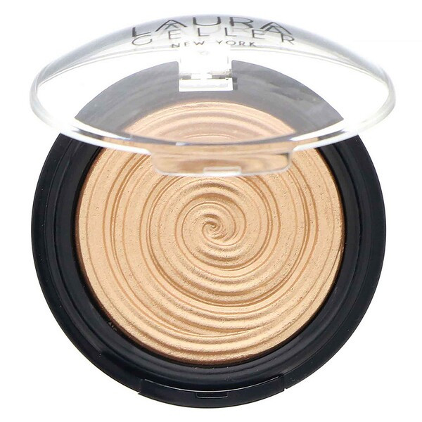 Laura Geller, Baked Gelato Swirl Illuminator, Gilded Honey, 0.16 oz (4.5 g)