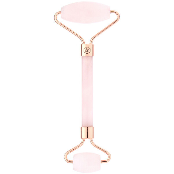 Honey Belle, Rose Quartz Facial Roller, 1 Roller