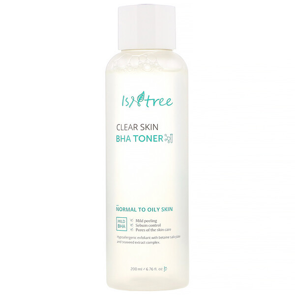 Isntree, Clear Skin BHA Toner, 6.76 fl oz (200 ml)