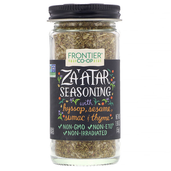 3 PACK of Frontier Natural Products, Za'atar Seasoning, 1.90 oz (55 g)