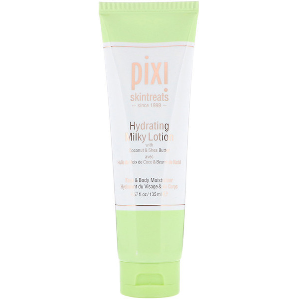 Pixi Beauty, Skintreats, Hydrating Milky Lotion, Face & Body Moisturizer, 4.57 fl oz (135 ml)