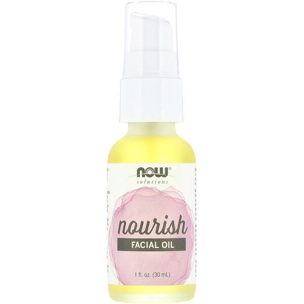 Now Foods, Solutions, Facial Oil, Nourish, 1 fl oz (30 ml)