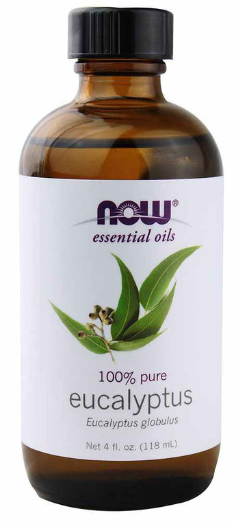 3 PACK of NOW Foods Essential Oils Eucalyptus -- 4 fl oz