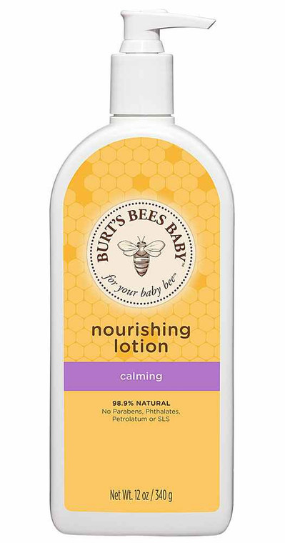 3 PACK of Burt's Bees Nourishing Lotion Calming Baby Lotion -- 12 fl oz