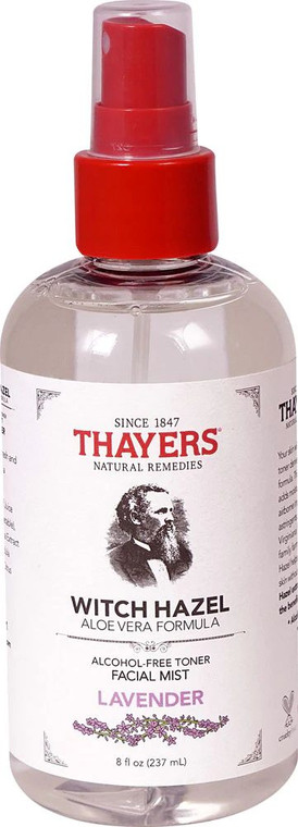 3 PACK of Thayers Witch Hazel Alcohol Free Toner Facial Mist Lavender -- 8 fl oz