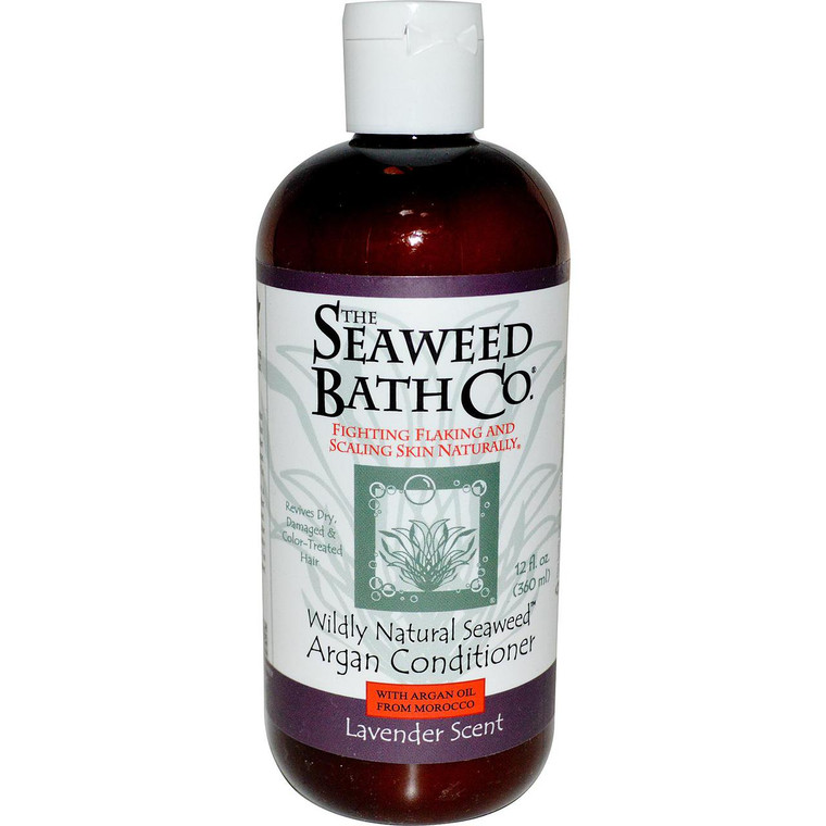 3 PACK of The Seaweed Bath Co Argan Conditioner Volumizing Lavender -- 12 fl oz