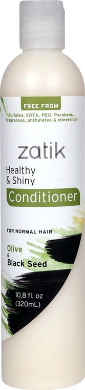 3 PACK of Zatik Healthy & Shiny Conditioner Olive & Black Seed -- 10.8 fl oz