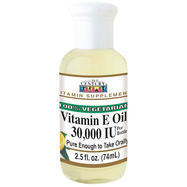 3 PACK of 21st Century, Vitamin E Oil, 30,000 IU, 2.5 fl oz (74 ml)