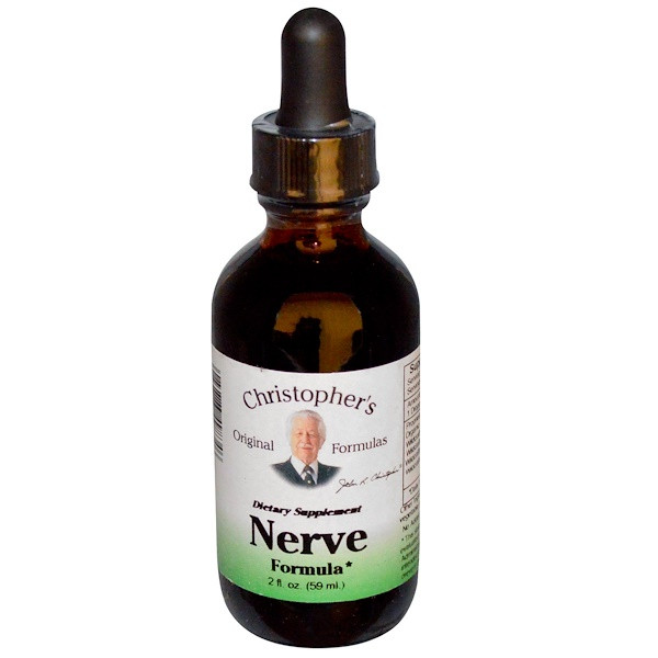 Christopher's Original Formulas, Nerve Formula, 2 fl oz (59 ml)