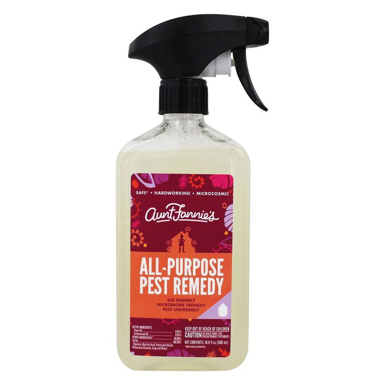 3 PACK of Aunt Fannies All-Purpose Pest Remedy Liquid Spray -- 16.9 oz