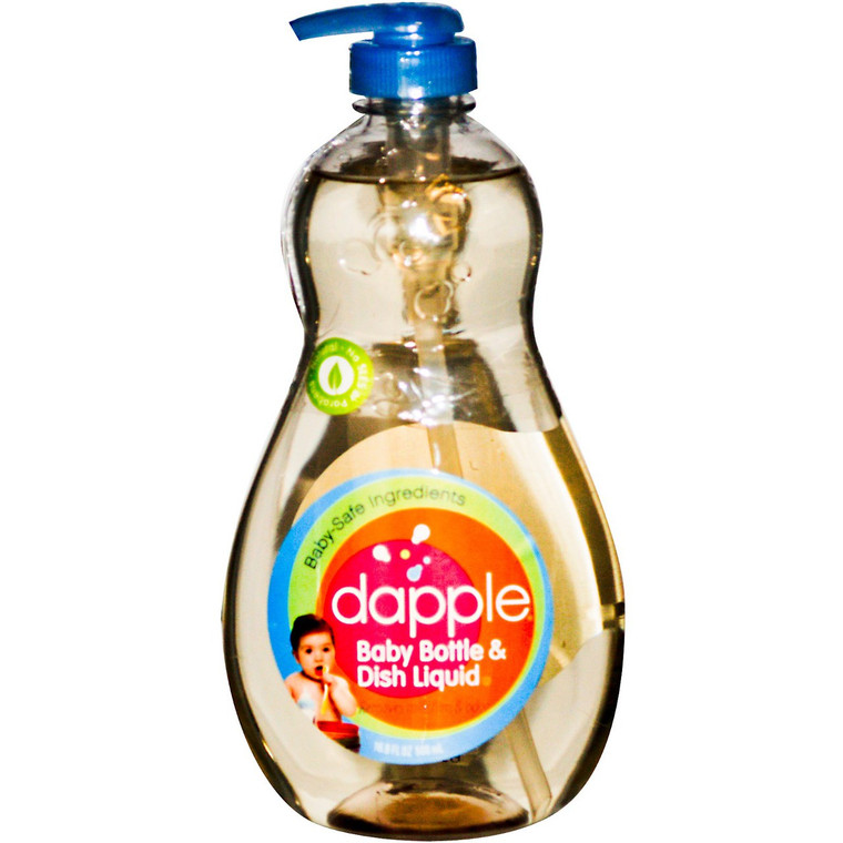3 PACK of Dapple Pure 'N' Clean Bottles & Dishes Dish Liquid Lavender -- 16.9 fl oz