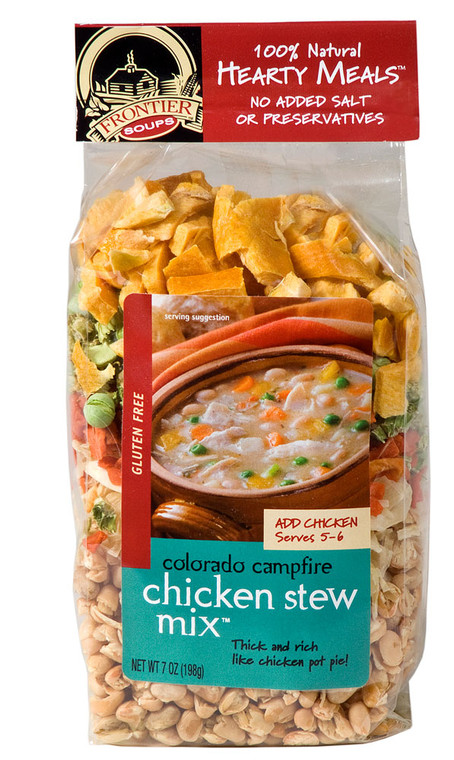 3 PACK of Frontier Soups Hearty Meals Gluten Free Colorado Campfire Chicken Stew Mix -- 7 oz