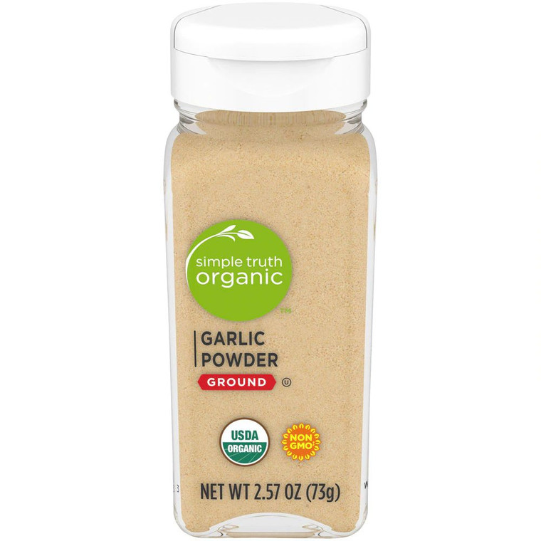 3 PACK of Simple Truth Organic Garlic Powder Ground -- 2.57 oz
