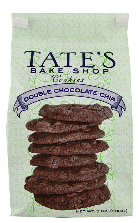 3 PACK of Tates Bake Shop Cookies Double Chocolate Chip -- 7 oz