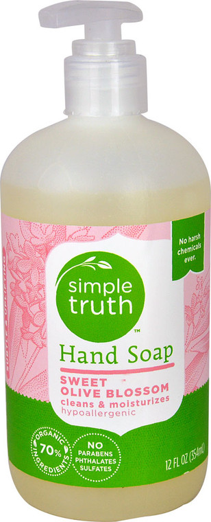 3 PACK of Simple Truth Hand Soap Sweet Olive Blossom -- 12 fl oz