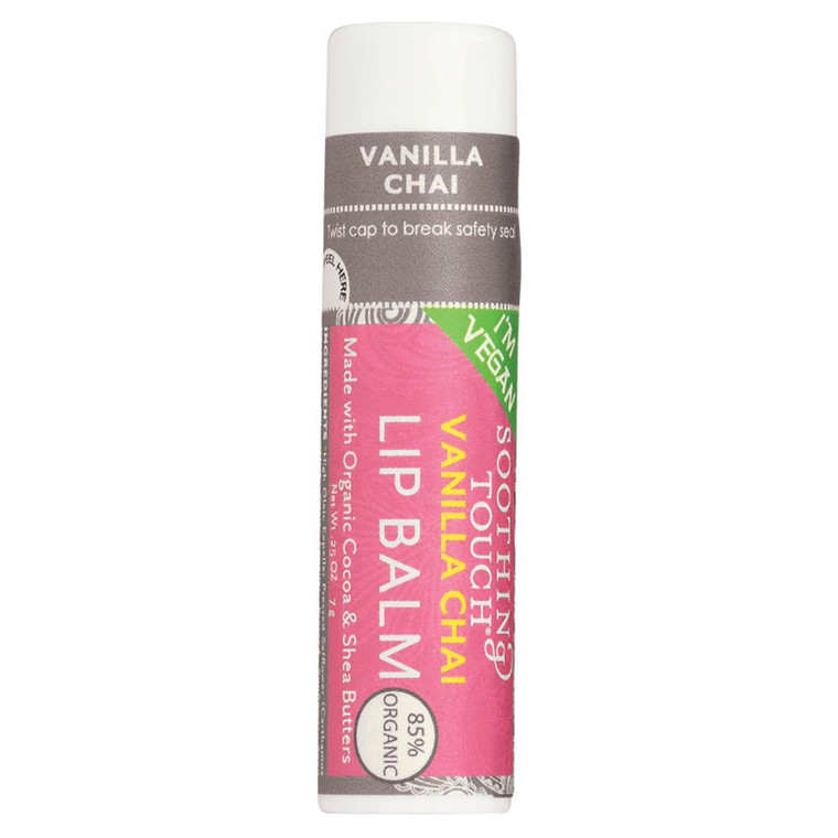 3 PACK of Soothing Touch Vanilla Chai - Lip Balm -- 0.25 oz