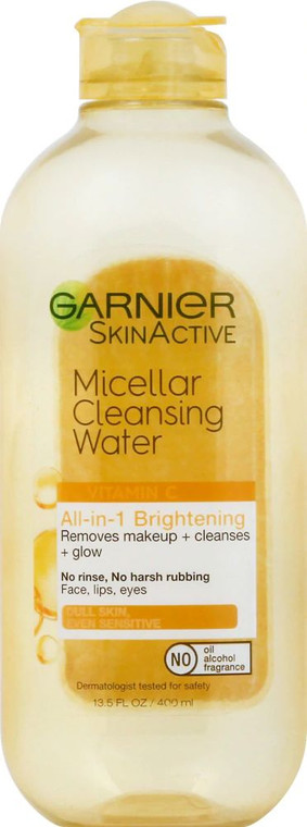 3 PACK OF Garnier SkinActive Micellar Cleansing Water with Vitamin C -- 13.5 fl oz