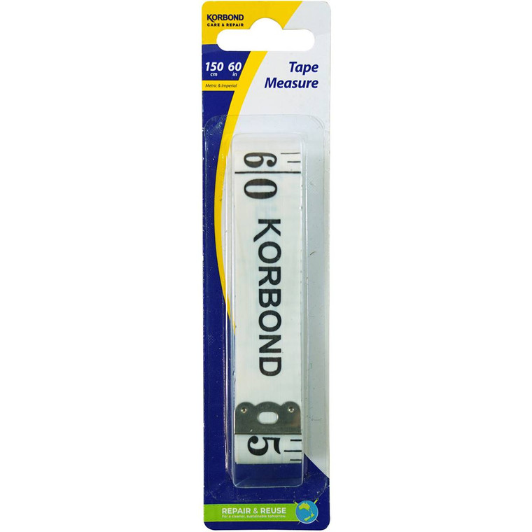 5 PACK of Korbond Tape Measure Metric & Imperial