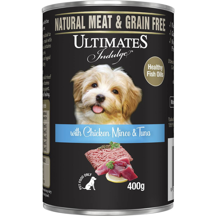 5 PACK of Ultimates Indulge Chicken Mince And Tuna 400g