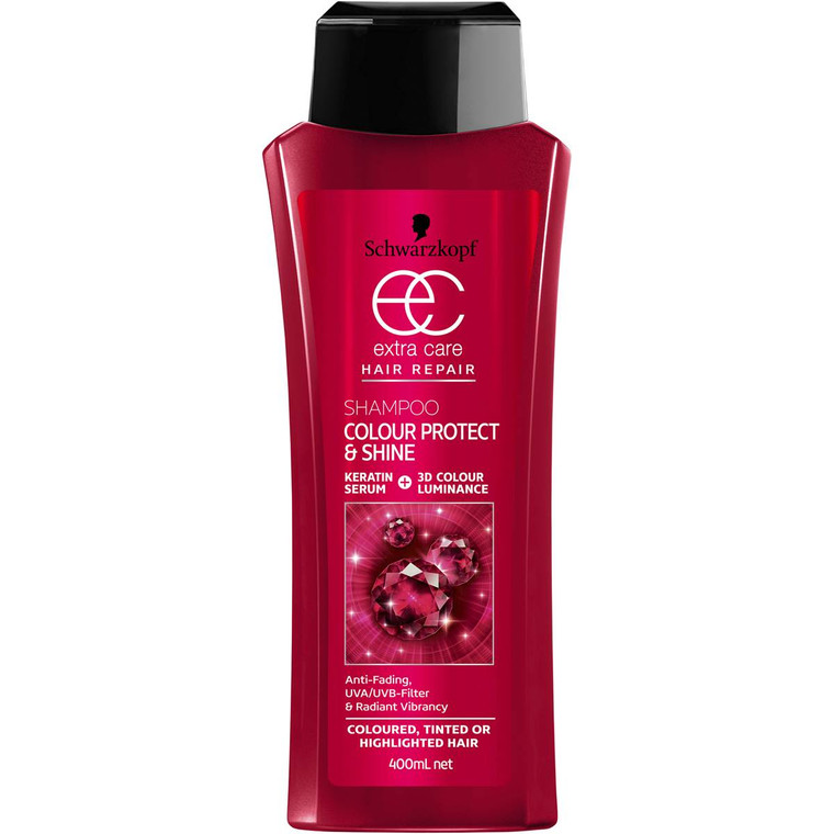 5 PACK of Schwarzkopf Extra Care Shampoo Colour Protect 400ml
